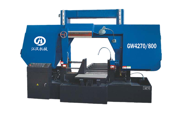 旌阳GW4270/800双柱龙门卧式带锯床