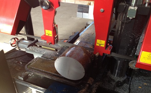 旌阳卧式带锯床加工时出现明显振荡如何排查？